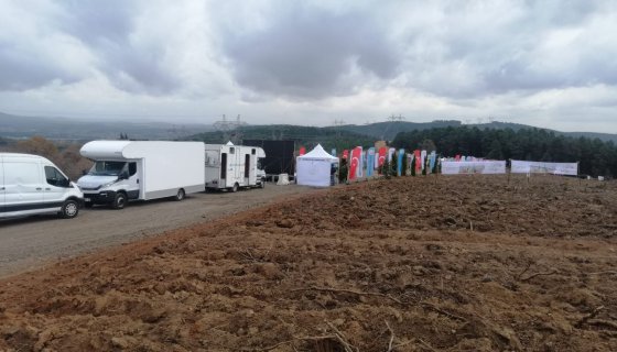 Tarım Orman Bakanlığı Fidan Dikim Etkinliği İzmir
